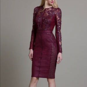 Byron Lars size 6 dress in Merlot